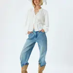 Koton Straight Long Leg Regular Waist Jeans - Longer Straight Fit Jeans