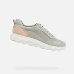 Grey women's sneakers Geox Spherica - Women's