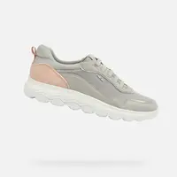 Grey women's sneakers Geox Spherica - Women's