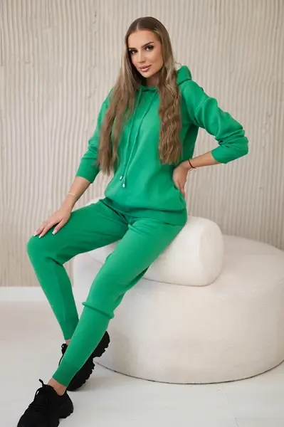 Set of sweaters Sweatshirt + Pants green