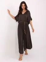 Trousers-TW-SP-BI-81733.14-dark brown