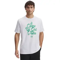 Men's T-shirt Under Armour 60/40S Golf Open Up SS