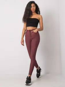 Trousers-EM-SP-F663.50P-burgundy