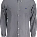 HARMONT &amp; BLAINE MEN'S LONG SLEEVE SHIRT BLUE