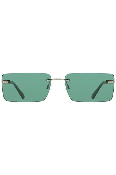 CALVIN KLEIN WOMEN&#039;S SUNGLASSES GREEN