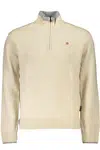 NAPAPIJRI MEN'S BEIGE SWEATER
