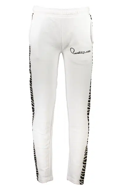 CAVALLI CLASS MEN'S WHITE PANTS