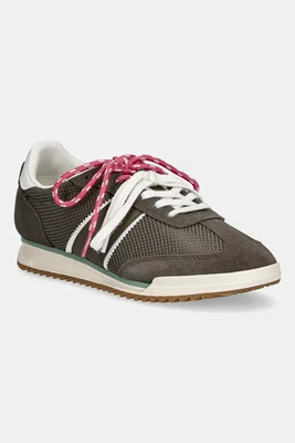 Tenisky Tommy Jeans TJW LOW PROFILE RUNNER dámské, zelená barva, EN0EN02862