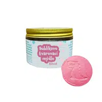 PURE HARMONY Bublíkovo tvarovací mýdlo růžové 100 g