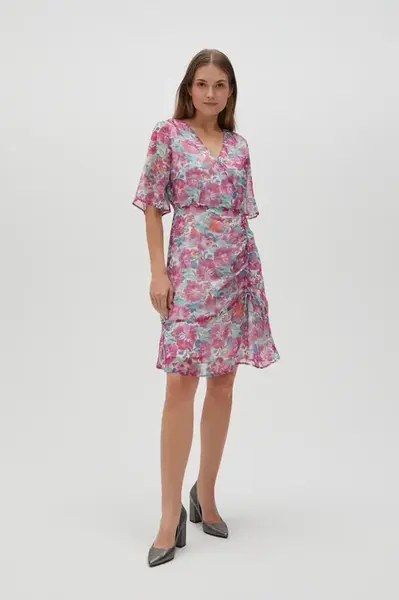 Marisse Women's Dress L-Su-4613 Fuchsia