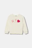 Dětská bavlněná mikina United Colors of Benetton