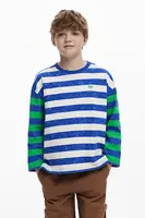 Dětské bavlněné tričko s dlouhým rukávem Desigual