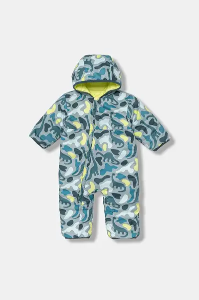 Kojenecký overal Columbia Powder Lite Reversible Bunting béžová barva, 2088751