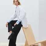 Marisse Women's Shirt L-Ko-4602 White