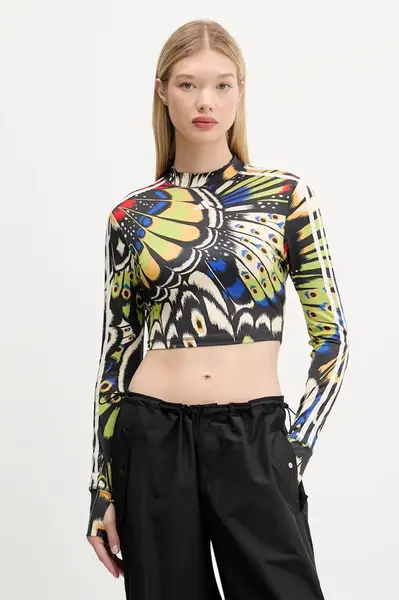 Tričko s dlouhým rukávem adidas x Farm Rio