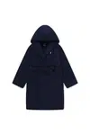 Dětský bavlněný župan Polo Ralph Lauren tmavomodrá barva, 7P0188