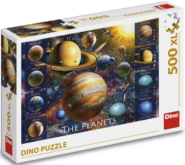 Puzzle Osm planet 500 xl dílků