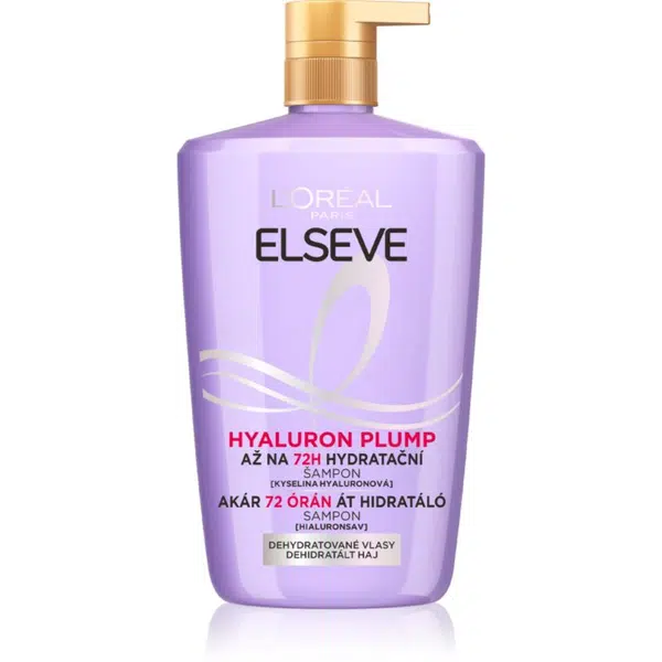 L’Oréal Paris Elseve Hyaluron Plump hydratační šampon s kyselinou hyaluronovou 1000 ml