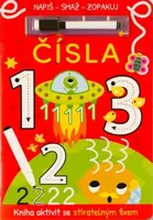 Čísla - Napiš, smaž, zopakuj