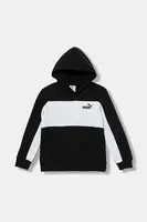 Dětská mikina Puma ESS BLOCK Small Logo Hoodie FL B