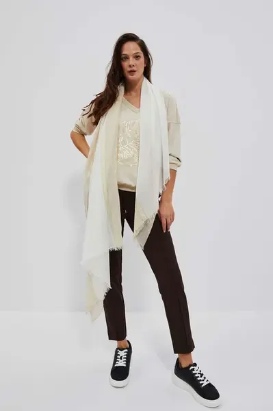 Marisse Women's Scarf L-Sz-4010 Beige