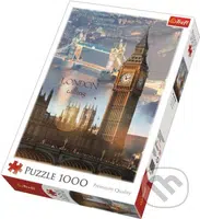 Londýn za úsvitu - puzzle z kategorie Města a stavby
