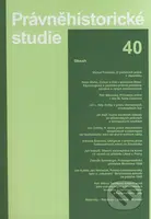 Právněhistorické studie 40 - kniha z kategorie Ústavní právo