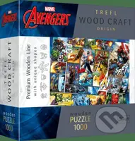 Marvel Universe Komiks (Drevené puzzle) - puzzle z kategorie 300 a víc dílků