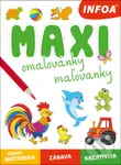 Maxi omalovánky/maľovanky (jemná motorika, zábava, kreativita) - kniha z kategorie Omalovánky