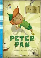 Peter Pan (A1.1 (Stage 2)) - J.M. Barrie, Elena Prette (ilustrácie), Richard B.A. Brown - kniha z kategorie Pohádky