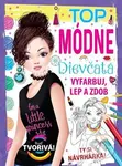 Top módne dievčatá (Vyfarbuj, lep a zdob) - kniha z kategorie Omalovánky