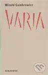 Varia - Witold Gombrowicz - kniha z kategorie Životopisy