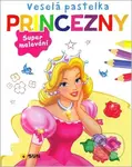 Veselá pastelka: Princezny (Super malování) - kniha z kategorie Omalovánky