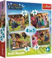 Encanto 4v1 - puzzle z kategorie 15 - 60 dílků