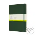 Moleskine - zelený zápisník (veľký, čistý)