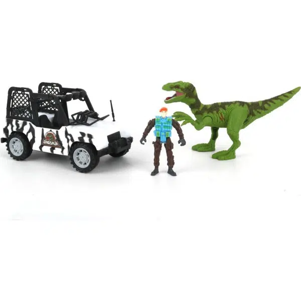 Alltoys Dinosaurie set s autom (16)