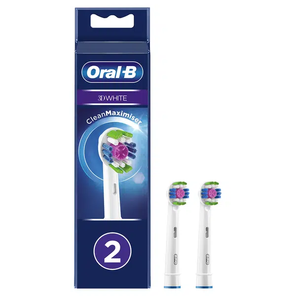 Oral B Náhradné kefové hlavice s Technológiou Clean Maxi miser 3D White 4 ks