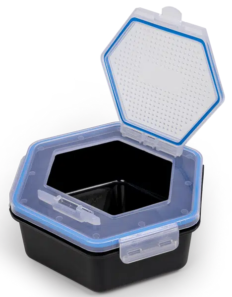 Zebco krabička na živé nástrahy secure-lock bait box 1,5 l