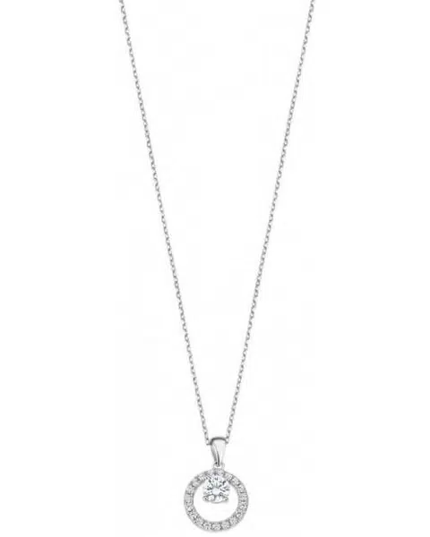 Lotus Silver Očarujúce strieborný náhrdelník s čírymi zirkónmi LP3080-1 / 1