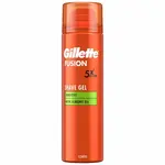 Gillette Gél na holenie Fusion Sensitive Almond Oil (Shave Gel) 200 ml