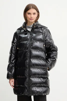 Bunda Pinko černá barva, zimní, 105335 A00N