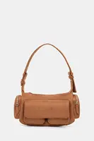 Kabelka Armani Exchange hnědá barva, XW000405 AF17158