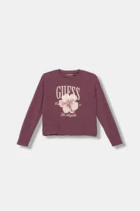 Guess Dětské tričko s dlouhým rukávem Guess