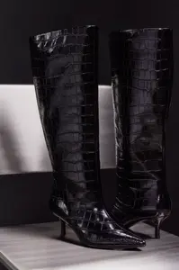 Kožené kozačky Answear.LAB