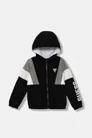 Dětská bunda Guess černá barva, L5YL02 WF090