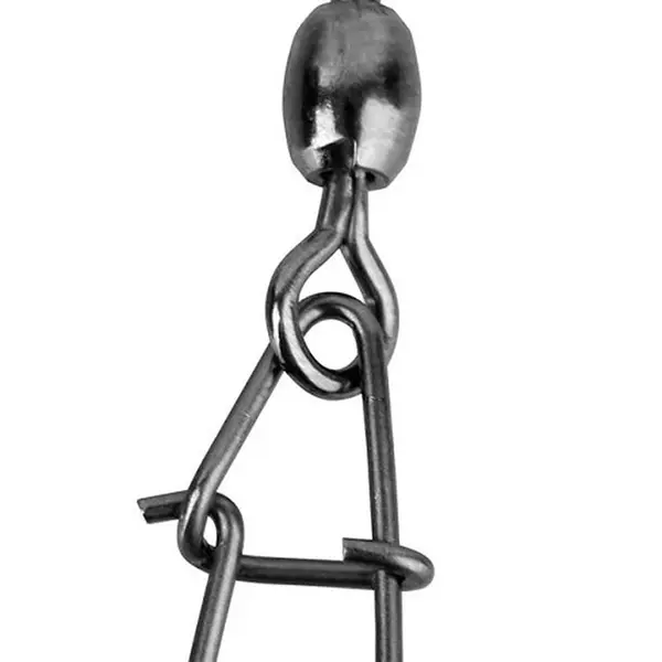 Savage gear karabinka s obratlíkem eggsnap swivel 10 ks-velikost m 38 kg