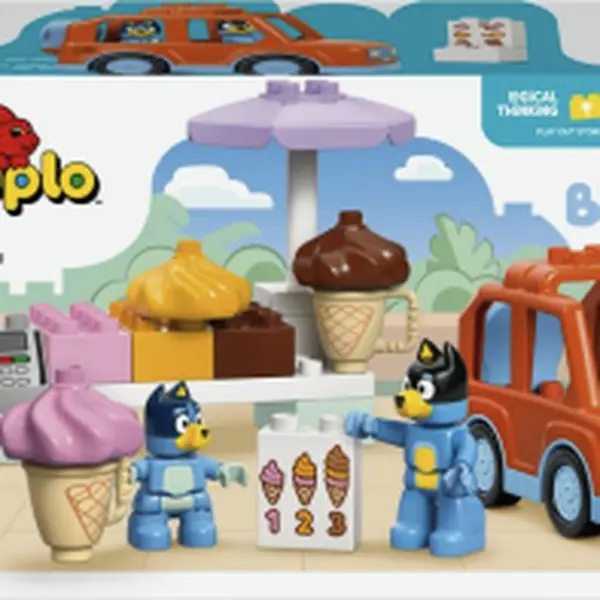 Bluey a výlet na zmrzlinu - Lego Duplo (10458)