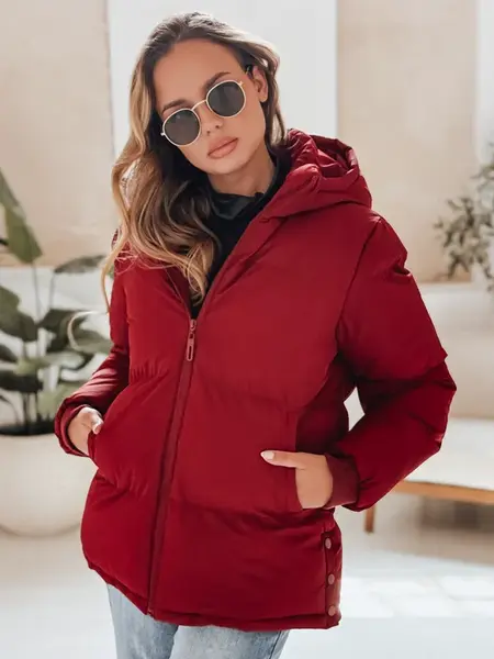 Dámská zimní bunda MISSFROST bordó