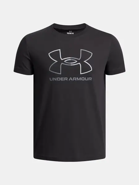 Boys' T-shirt Under Armour UA GL FOUNDATION SS-BLK - Boys