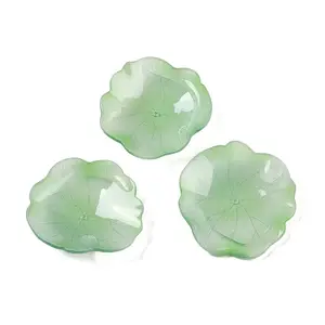 Lotus Leaf Bead Caps